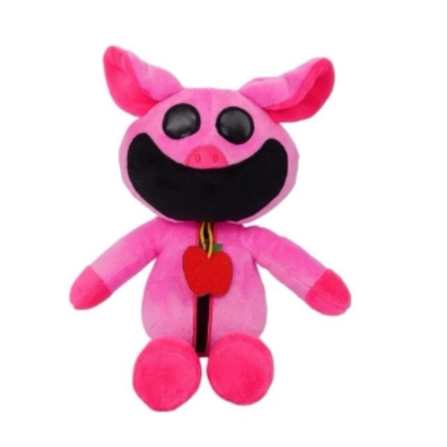 Figurina PickyPiggy, Smiling Critters, roz, 34cm