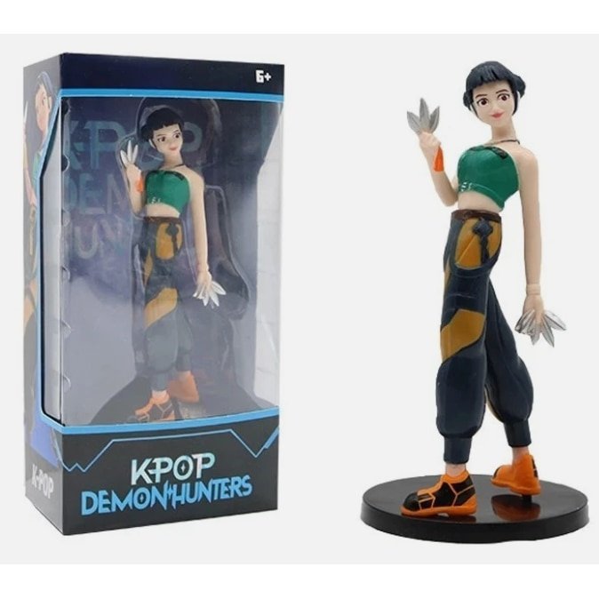 Figurina Zoey KPop Demon Hunters, personaje, 16 cm
