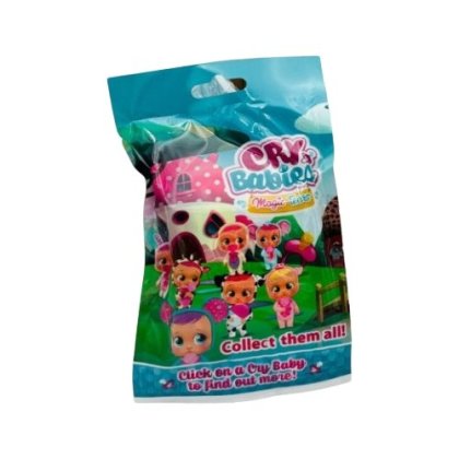 Plic Figurina surpriza squid Cry Babies diverse personaje, multicolor