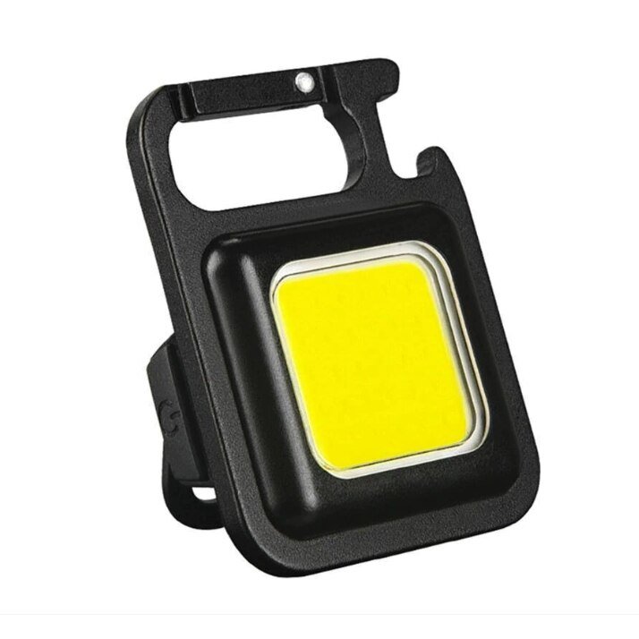 Lanterna de buzunar tip breloc VICTINY®, 30 LED-uri, incarcare prin usb Type C, pentru exterior, camping, alpinism, ciclism