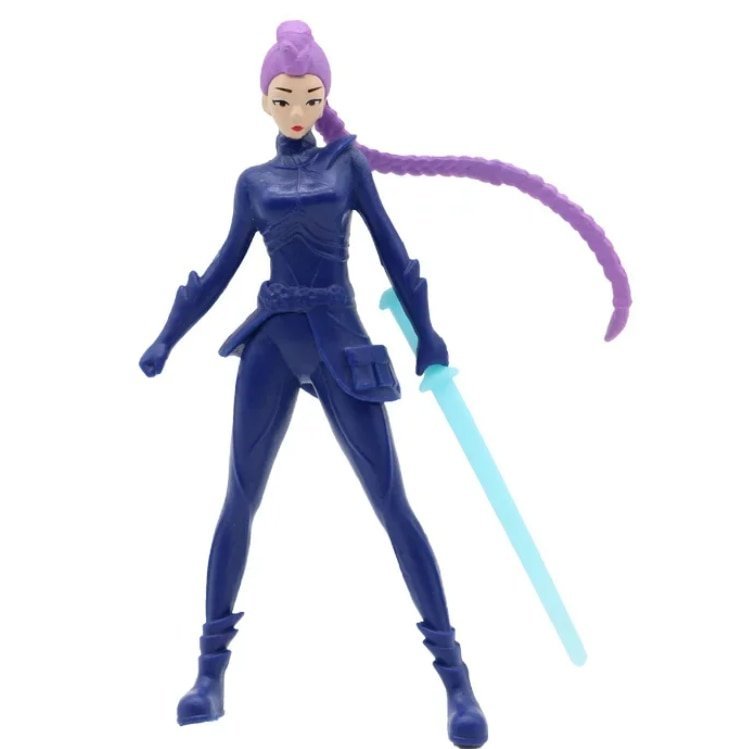 Figurina Rumi fetele K Pop Demon Hunter, 11,5 cm, multicolor