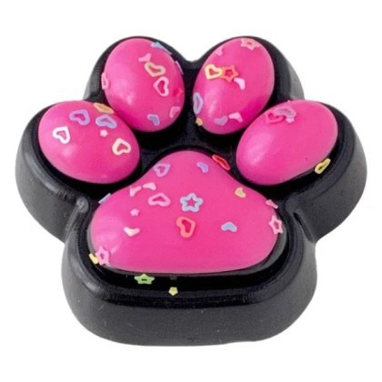 Labuta Pisica squishy moale VICTINY® negru/roz inchis