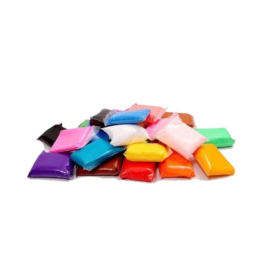 Set Plastilina inteligenta, Modelling Clay, 24 pungi / set, multicolora, ZENTORIA
