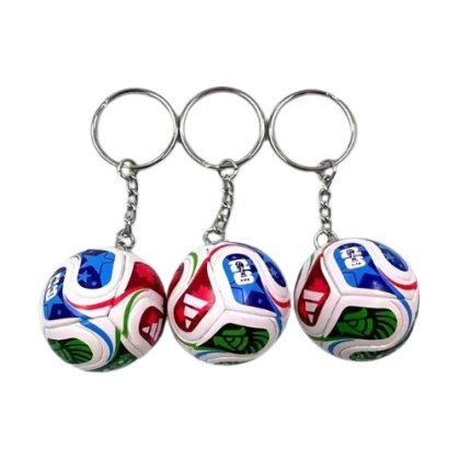 Set 3 Brelocuri minge World Cup 2026 multicolor 3, 5 cm