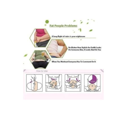Plasturi abdominali pentru slabit cu extract de cafeina, salicornia, catechina Mymi, 5plasturi/set, viMAG ®