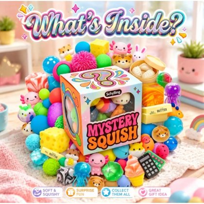 Random set 6 Squishy VICTINY Blind Box / MYstery Box jucarii senzoriale squishy pentru copii si adulti, model vic-006