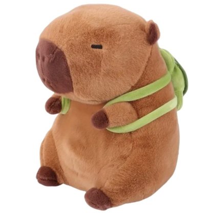 Jucarie de plus, Capibara, 25 cm, Maro