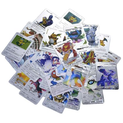 Carti de joc pentru colectionari VICTINY ®, 55 bucati, argintiu/silver