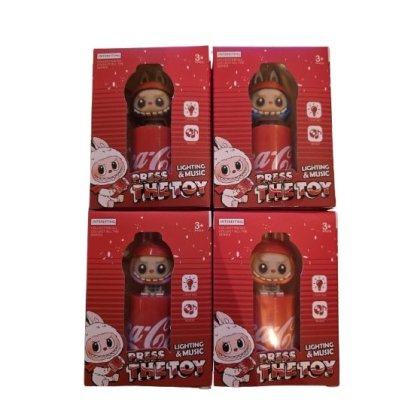 Cutie surpriza Figurina Breloc VICTINY cu sunete 5.5 cm, multicolor
