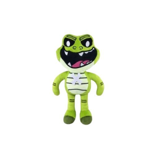 Jucarie de plus, The Smiling Critters 4, Nightmare poppy playtime, verde, 20/25 cm