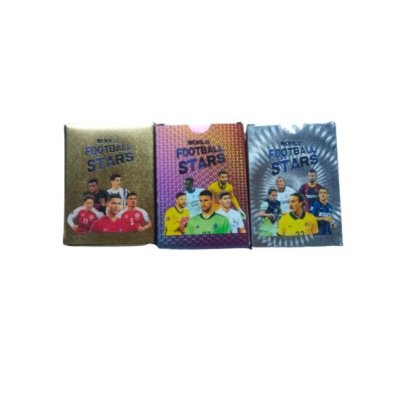 Set 3 pachete a cate 55 cartonase World Football Stars The Home Shop