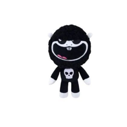 Jucarie de plus, The Smiling Critters 4, Nightmare poppy playtime, negru, 20/25 cm