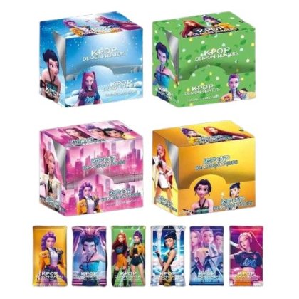 Set 288 cartonase k pop demon hunter box 8 buc x 36 pachete