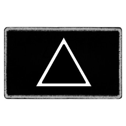 Emblema, patch-uri soldat triunghi jocul calamarului negru