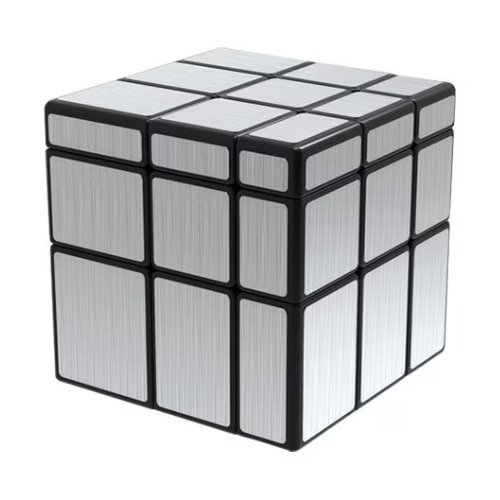 Cub Rubik argintiu Speed Cubing 3x3x3 ( dezvolata dexteritatea, memoria si concentratea )
