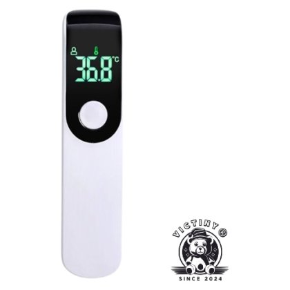 Termometru Digital Non Contact Cu Infrarosu, VICTINY®, Mode Dual, Tip Alimentare Baterii, alb