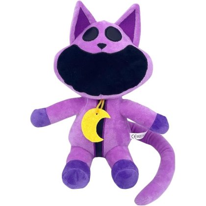 Jucarie plus Smiling Critters, 30cm, mov