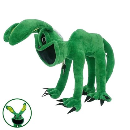 Jucarie de plus, Smiling Critters verde 30/35 cm