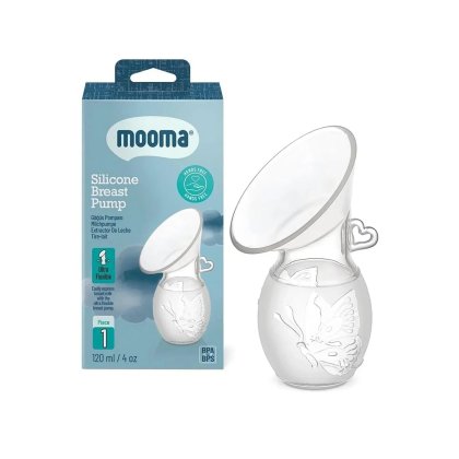 Pompa de san din silicon Mooma, manuala, 120ml