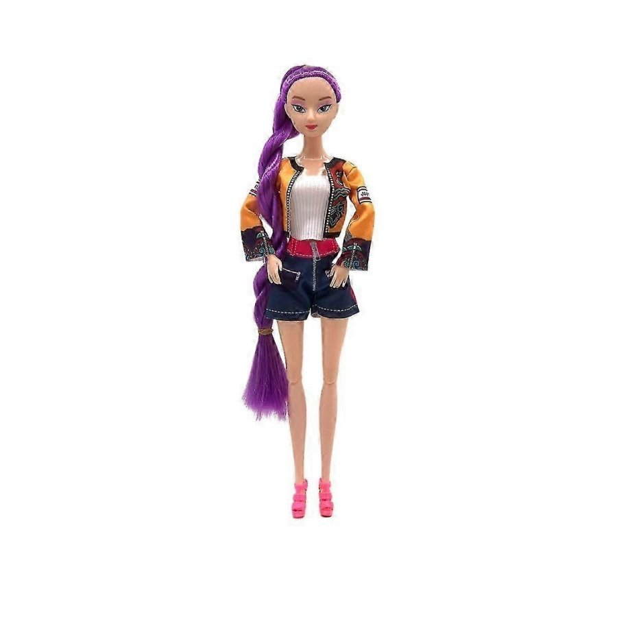 Set figurine K-POP Demon Hunter Girl Group, 3 personaje, 11 inch, multicolor