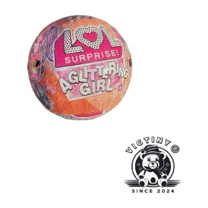 Bila cu figurina surpriza VICTINY® model Girl Lol / multicolor