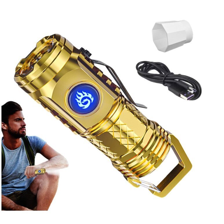 Lanterna de calatorie VICTINY®, lanterna portabila cu LED, buzunar, magnetica