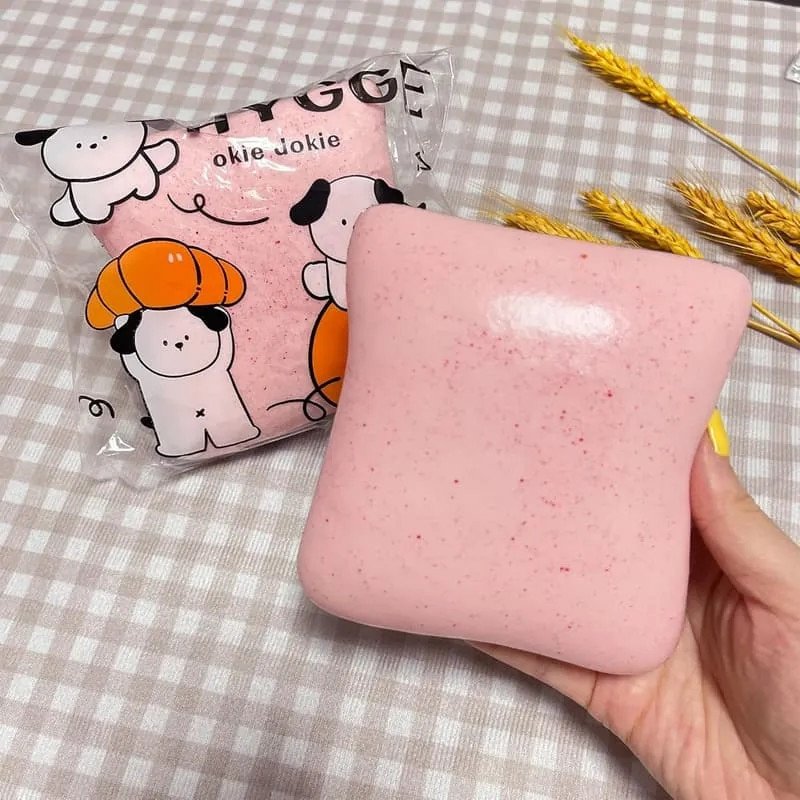 Jucarie squishy paine roz 1pcs