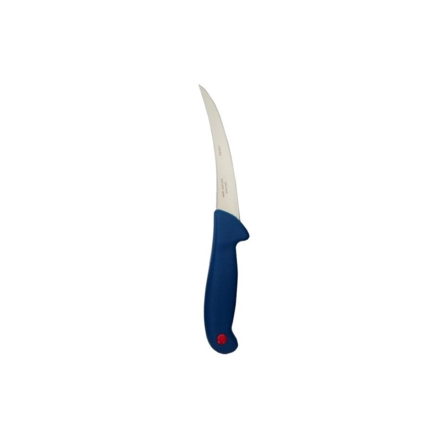 Set 4 cutite macelar 28 cm, lama curbata, pentru dezosat, inox