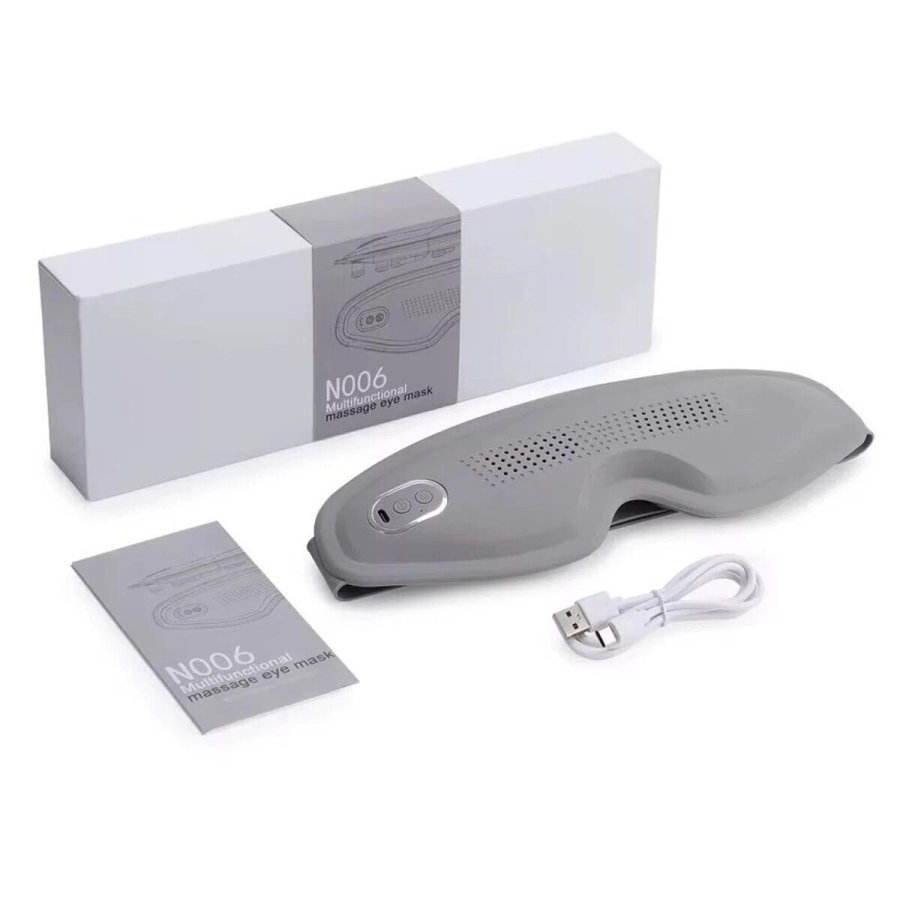 VICTINY® Aparat masaj pentru ochi cu vibratii si sunete, ideal pentru relaxarea ochilor si imbunatatire somn