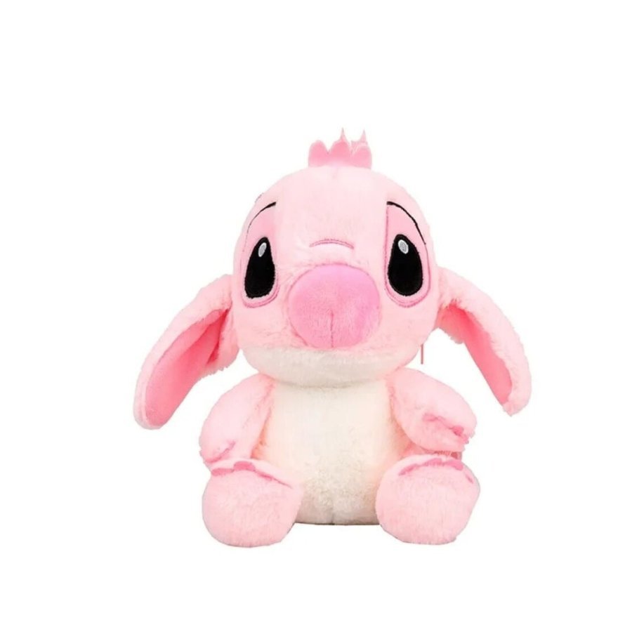 Ghiozdanel de plus, tip Stich Lilo, roz, 30 cm