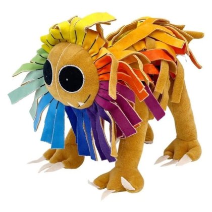 Jucarie de plus, The Smiling Critters 4, Nightmare poppy playtime, leu mare, 20/25 cm