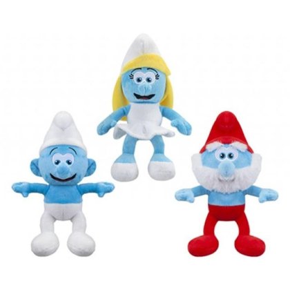 Jucarie de plus Smurf, 32cm, stiluri variate