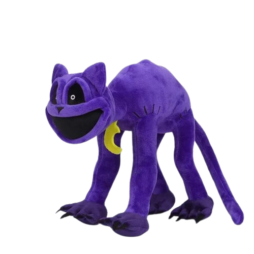 Jucarie de plus, Smiling Critters mov 40/45 cm