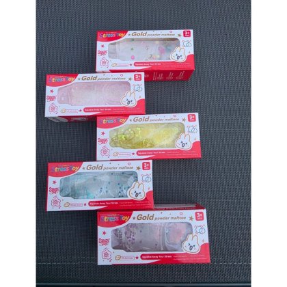 Jucarie antistres VICTINY® pasta de dinti cu sclipici / glitter 1 BUC RANDOM jucarie senzoriala squishy pentru copii si adulti