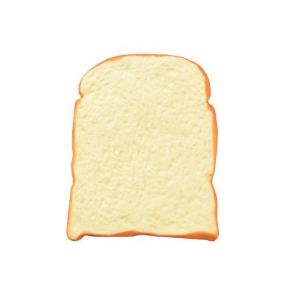 Jucarie interactiva copii, Squeeze Toy, paine simulata, set, relief stres, felie de toast