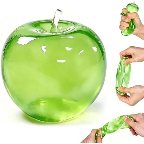 Jucarie antistres squishy mar, TPR moale senzorial, model K0569-260805-1042-AMC, verde
