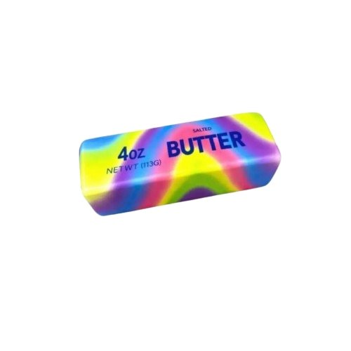 Squishy Butter salted, antistres, multicolor, 13 cm cu