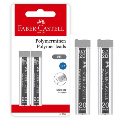 Set Mine pentru Creion Mecanic Faber Castell 0.7mm - 2buc