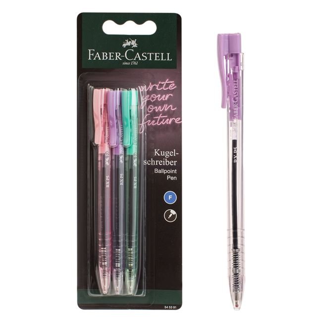 Set Pixuri SemiGel Faber Castell (Albastre) Fine - 3buc