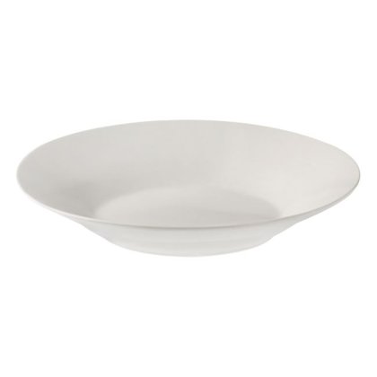 Farfurie Alba Adanca din Portelan Ø22.5cm