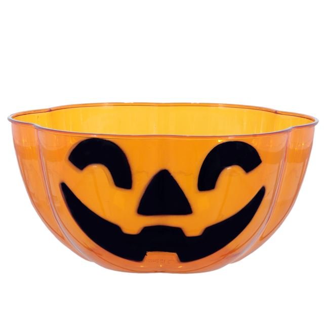 Bol din Plastic Dovleac de Halloween 27x12cm