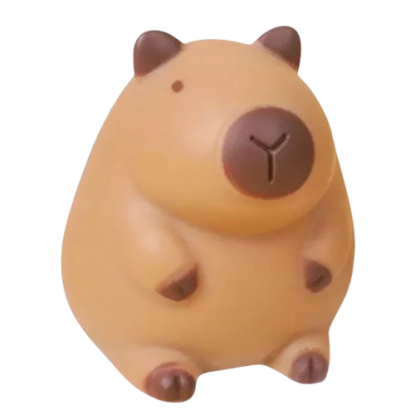 Jucarie squishy moale cu textura de revenire lenta VICTINY® maro / capibara