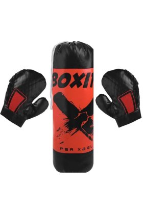 Sac și mănuși de box 14 x 45 cm