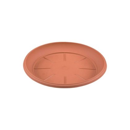 Farfurie Ghiveci Flori din Plastic Teracota Ø17x2.5cm
