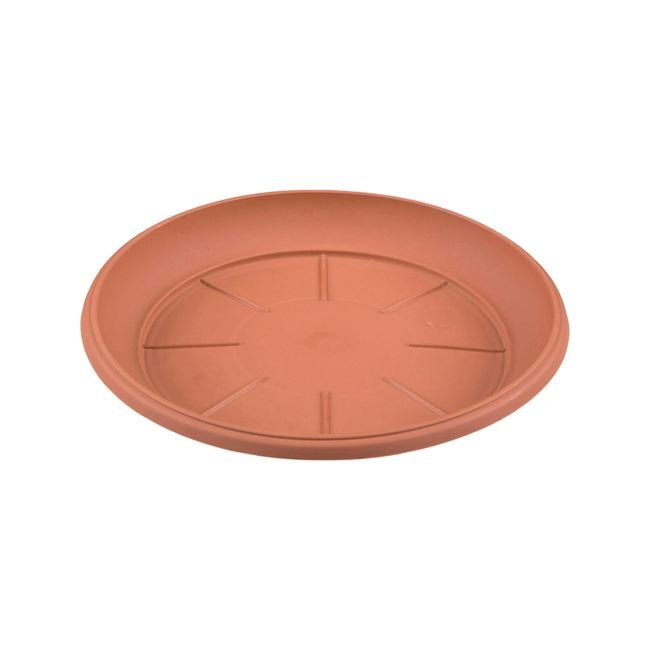Farfurie Ghiveci Flori din Plastic Teracota Ø27x3.3cm