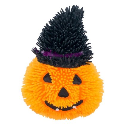 Dovleac Decorativ de Halloween Moale din Plastic cu Lumina