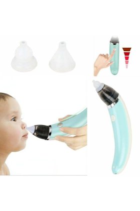 Aspirator nazal electric pentru bebeluși, 5 viteze, 2 vârfuri diferite, 6 filtre