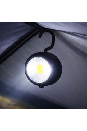 Lanterna LED cu cârlig și magnet Ø7 cm