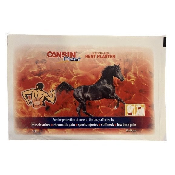 Plasture termic perforat mentolat 12x18 cm