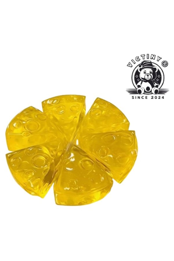 ®   Jucărie Squishy Interactivă, Brânză Transparentă, Antistres, Culoare Aleatorie, pentru Copii și Adulți